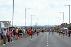 Senior mens 6 stage relay, 2021 Northern 6 and 4 Stage and Young Athletes Road Relays, Redcar. Photo: David T. Hewitson/Sports for All Pics